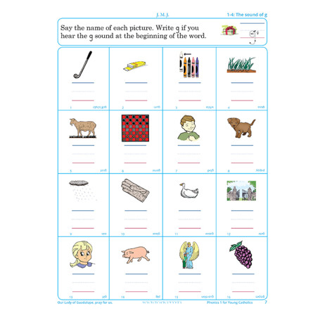 Phonics 1 for Young Catholics Legacy Ed. Part 1