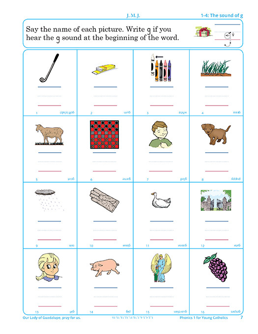 Phonics 1 for Young Catholics Legacy Ed. Part 1