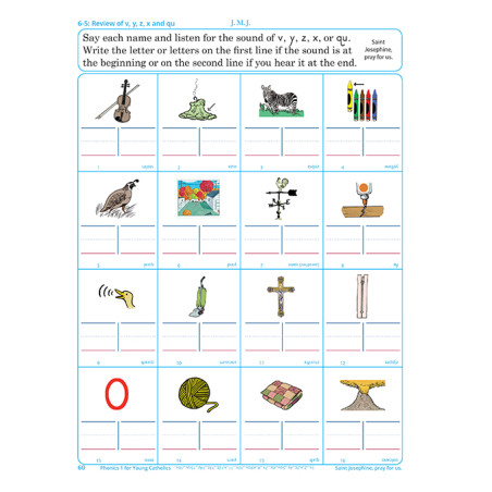 Phonics 1 for Young Catholics Legacy Ed. Part 1