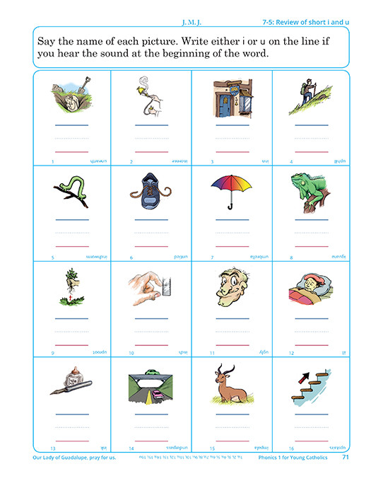 Phonics 1 for Young Catholics Legacy Ed. Part 1