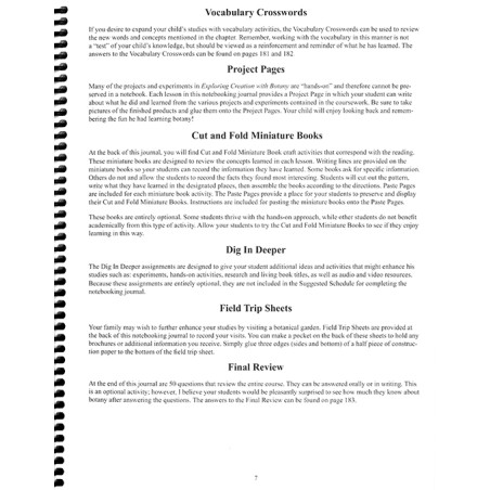 Botany (1st Ed.) Notebook Journal