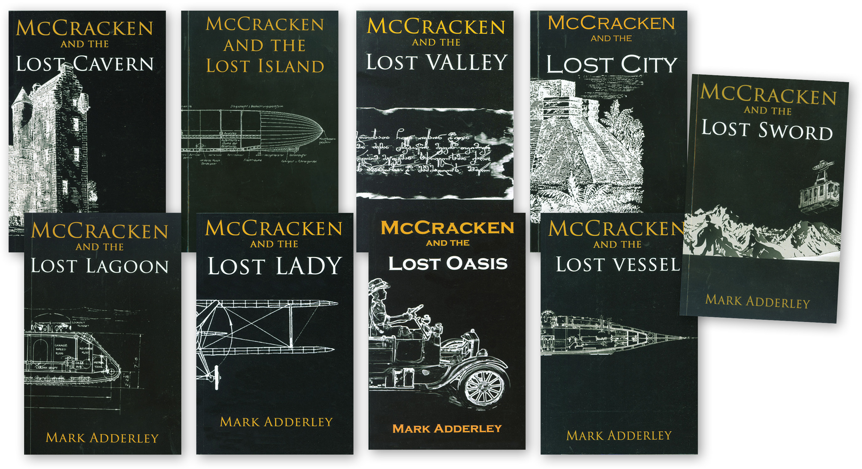 The McCracken Adventures - Nine book Set