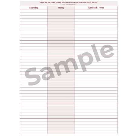 Seton Planner