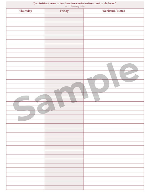 Seton Planner