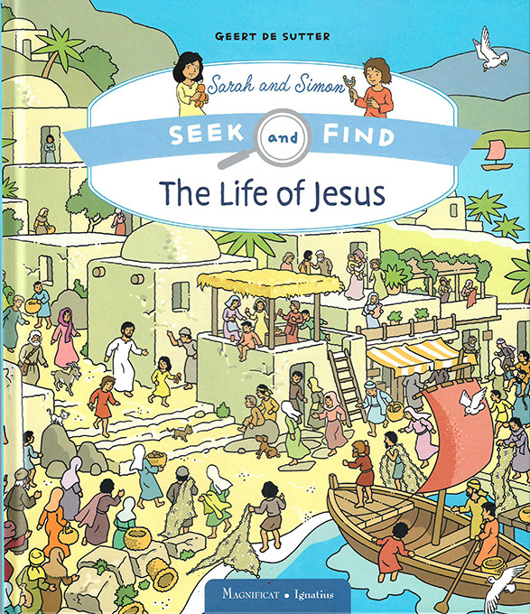 Catholic Seek and Find Book Set | Jesus & Saints for Kids