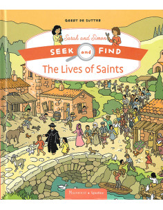 Seek and Find: The Lives of Saints | Catholic Kids Book