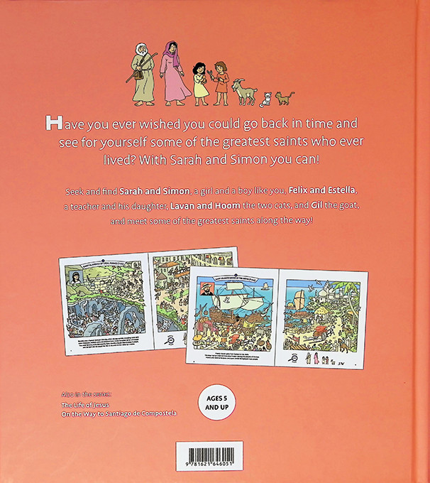 Seek and Find: The Lives of Saints | Catholic Kids Book
