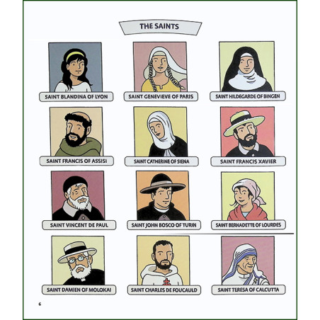Seek and Find: The Lives of Saints | Catholic Kids Book