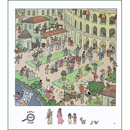 Seek and Find: The Lives of Saints | Catholic Kids Book