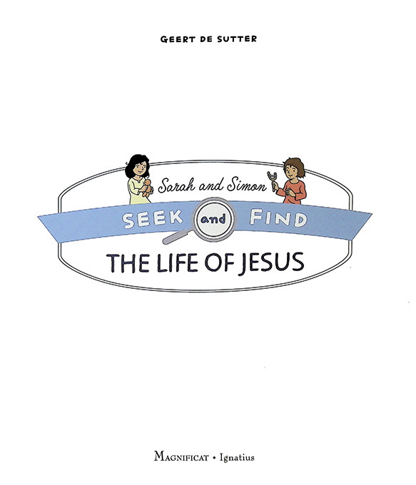Seek and Find: The Life of Jesus | Catholic Kids Book