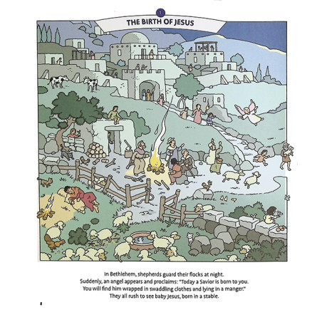 Seek and Find: The Life of Jesus | Catholic Kids Book