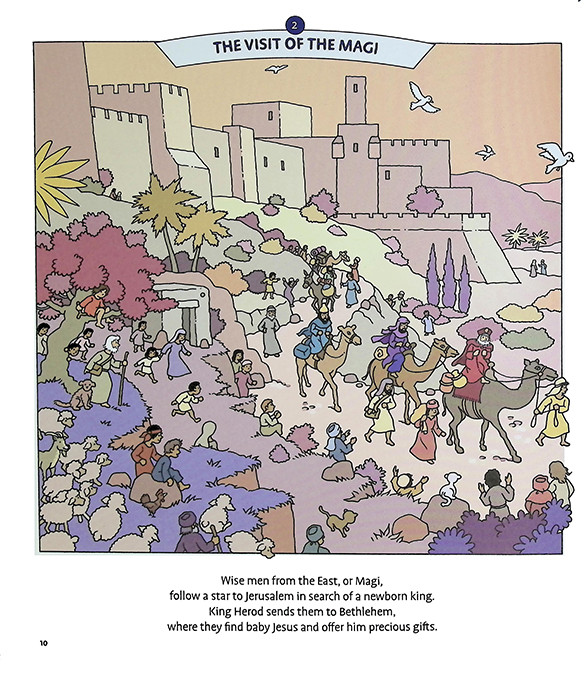 Seek and Find: The Life of Jesus | Catholic Kids Book