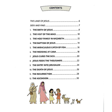 Seek and Find: The Life of Jesus | Catholic Kids Book