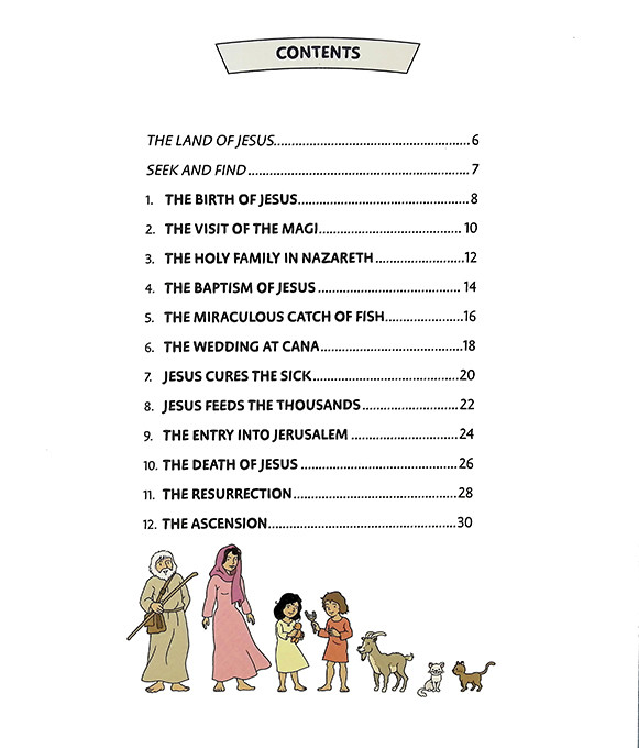 Seek and Find: The Life of Jesus | Catholic Kids Book