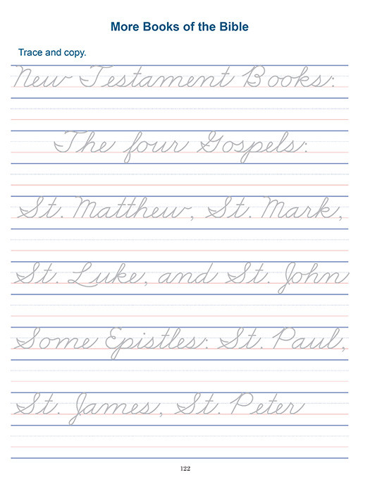 Catholic Handwriting | Handwriting 3 for Catholics | Seton
