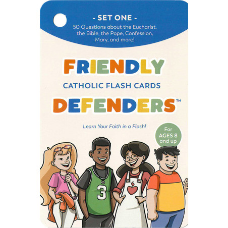 Friendly Defenders Catholic Flash Cards