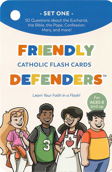 Friendly Defenders Catholic Flash Cards