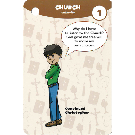 Friendly Defenders Catholic Flash Cards