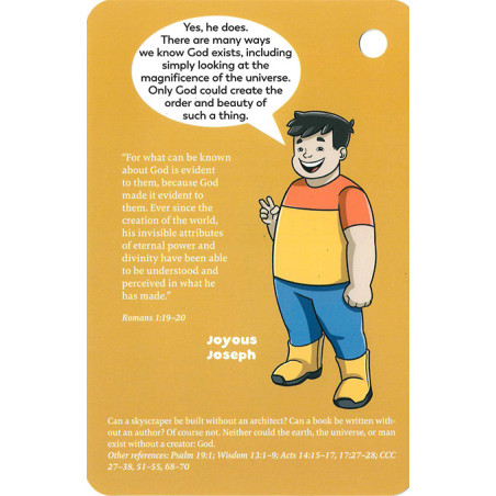 Friendly Defenders Catholic Flash Cards