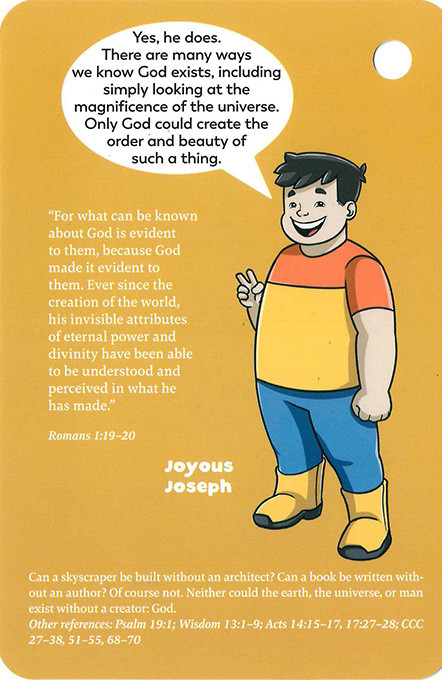 Friendly Defenders Catholic Flash Cards