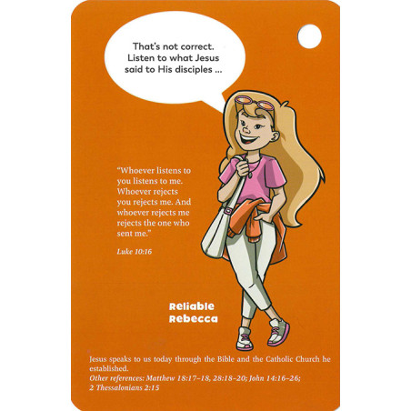 Friendly Defenders 2 Catholic Flash Cards