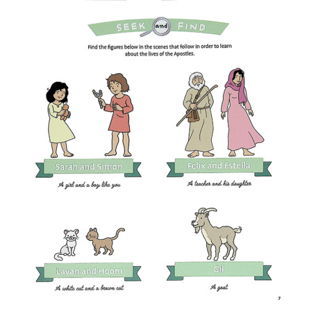 Seek and Find: The Lives of Saints | Catholic Kids Book