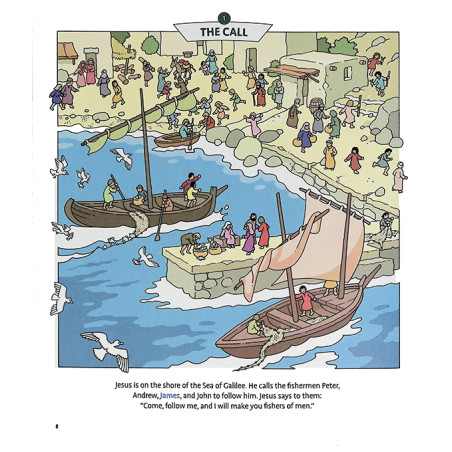 Seek and Find: The Lives of Saints | Catholic Kids Book