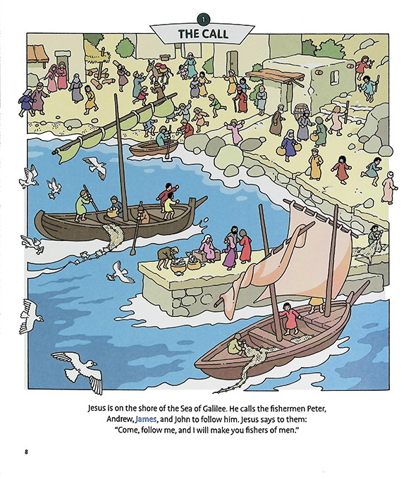 Seek and Find: The Lives of Saints | Catholic Kids Book