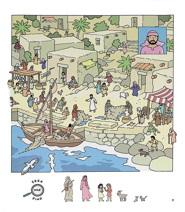 Seek and Find: The Lives of Saints | Catholic Kids Book