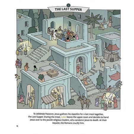 Seek and Find: The Lives of Saints | Catholic Kids Book