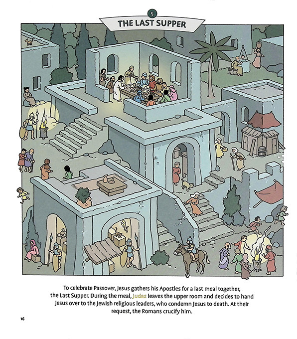 Seek and Find: The Lives of Saints | Catholic Kids Book