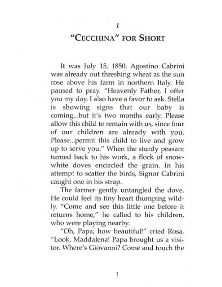 St. Frances Xavier Cabrini: Cecchina's Dream