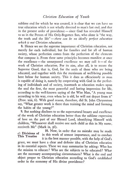 Christian Education of Youth (Papal Encyclical)