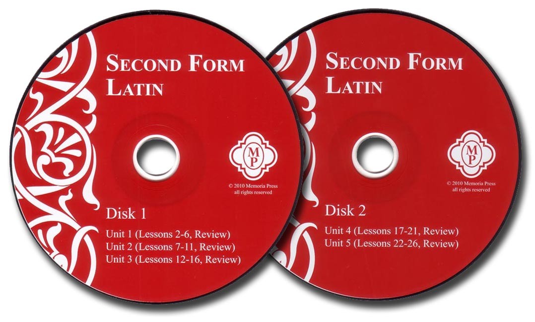 Second Form Latin Pronunciation CD