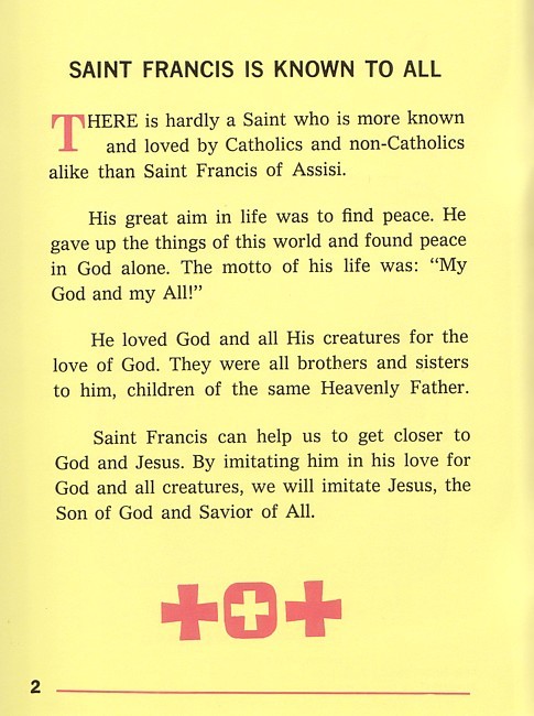 St. Francis of Assisi