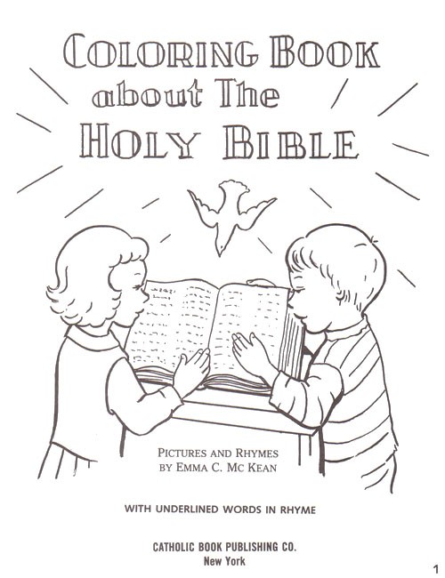 Coloring Book About the Bible