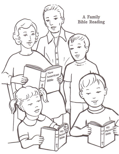 Coloring Book About the Bible