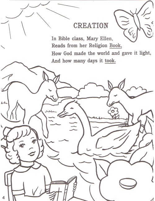 Coloring Book About the Bible