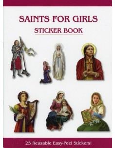 Saints for Girls Sticker Book