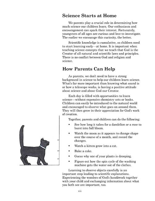 Kindergarten Science for Young Catholics