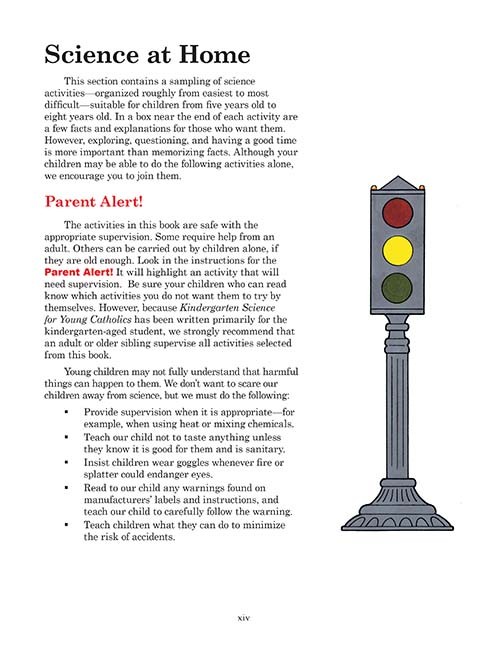 Kindergarten Science for Young Catholics