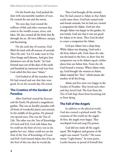 Bible History 6 FYC: Old Testament