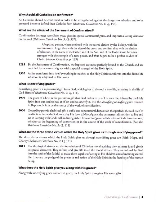 Focus on Confirmation