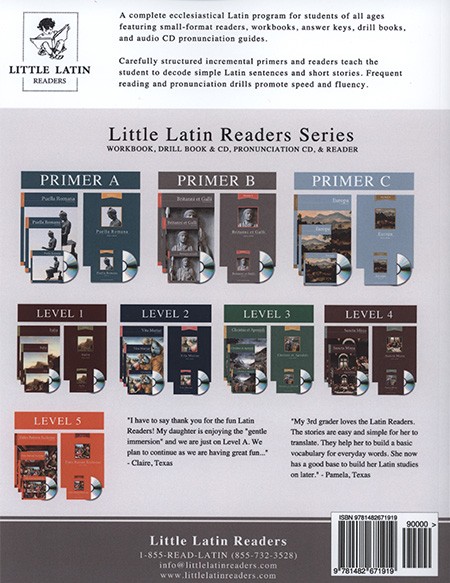 Little Latin Readers Lvl. 1: Italia - Workbook