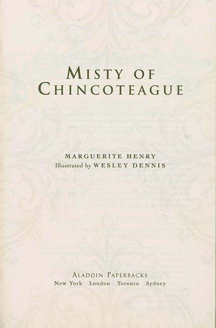 Misty of Chincoteague