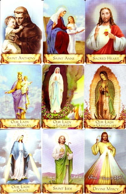 Saint Memory Card Game