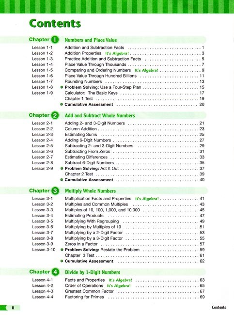 MCP Math E  2005 Ed.