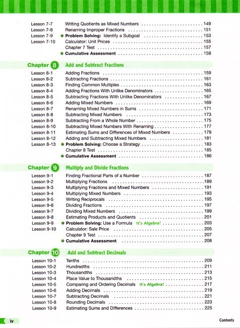 MCP Math E  2005 Ed.