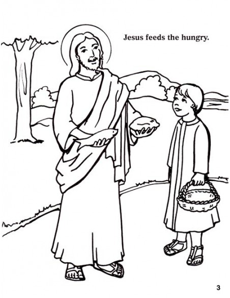 Coloring Book about Jesus