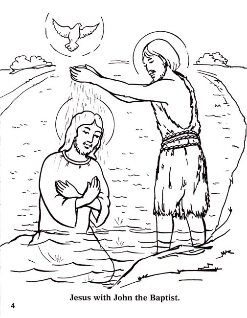 Coloring Book about Jesus